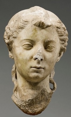 A Girl possibly Livia ca 27 BCE-4 CE  Sothebys Sale Classical Antiquities June 4 2014 NY Lot 34 Official Photo